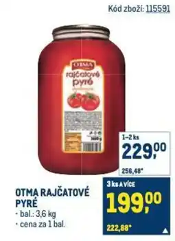 Makro Otma rajčatové pyré nabídka