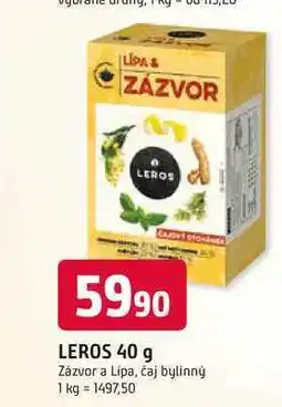 Trefa LEROS 40 g čaj bylinný nabídka