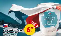 Penny Market JOGURT BÍLÝ 3,7% TUKU KARLOVA KORUNA, 150g nabídka