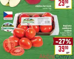 Billa Rajčata salátová oválná balení, 500 g nabídka