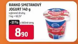 Trefa RANKO SMETANOVÝ JOGURT 140 g nabídka