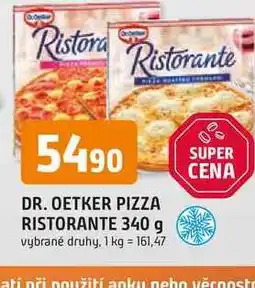 Trefa DR. OETKER PIZZA RISTORANTE 340 g nabídka