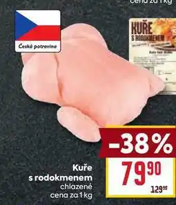 Billa Kuře s rodokmenem chlazené cena za 1 kg nabídka