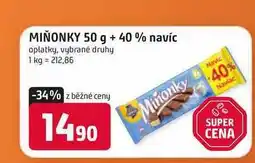 Trefa MIÑONKY 50 g + 40 % navíc nabídka
