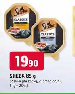 Trefa SHEBA 85 g paštika pro kočky, vybrané druhy nabídka