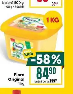Billa Flora Original 1kg nabídka