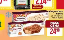 Billa Häagen-Dazs Nanuk 80 ml nabídka