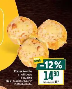 Billa Pizza žemle z naší pece 1 ks, 80 g nabídka