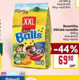 Billa BonaVita Dětské cereálie 600 g nabídka