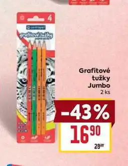 Billa Grafitové tužky Jumbo 2 ks nabídka