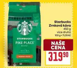 Billa Starbucks Zrnková káva 450 g nabídka