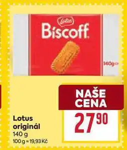 Billa Lotus originál 140 g nabídka
