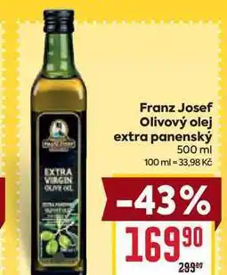 Billa Franz Josef Olivový olej extra panenský 500 ml nabídka