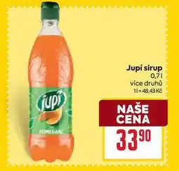 Billa Jupí sirup 0,7l nabídka