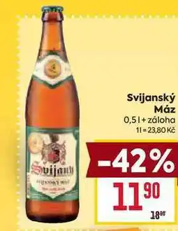 Billa Svijan Svijanský Máz 0,5l nabídka
