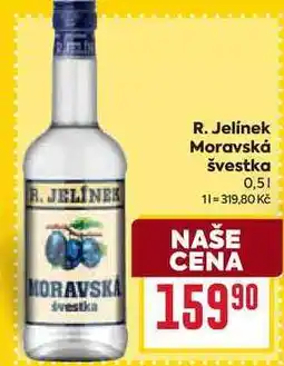 Billa R. Jelínek Moravská švestka 0,5l nabídka