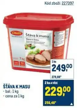 Makro Vitana Šťáva k masu nabídka