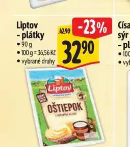 Albert Liptov - plátky 90g nabídka