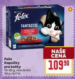 Billa Felix Kapsičky pro kočky 12x 85 g nabídka