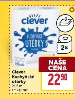 Billa Clever Kuchyňské utěrky 21,5 m nabídka