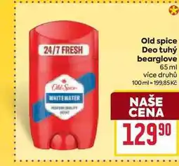 Billa Old spice Deo tuhý bearglove 65 ml nabídka