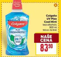 Billa Colgate UV Plax Cool Mint bez alkoholu 500 ml nabídka