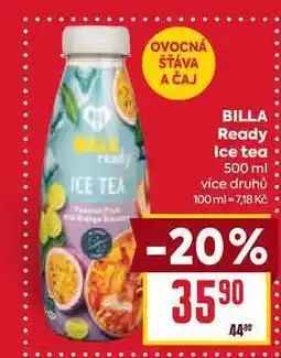Billa BILLA Ready Ice tea 500 ml nabídka