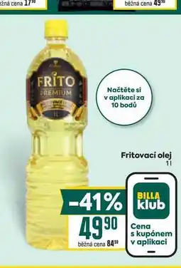 Billa Fritovací olej 1l nabídka