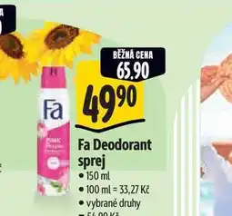 Albert Fa Deodorant sprej 150 ml nabídka