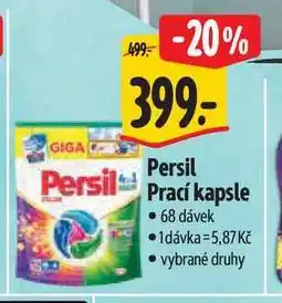 Albert Persil Prací kapsle 68 dávek nabídka