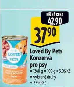 Albert Loved By Pets Konzerva pro psy 1240 g nabídka