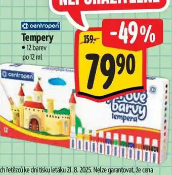 Albert Tempery 12 barev nabídka
