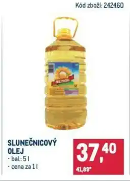 Makro Slunečnicový olej nabídka