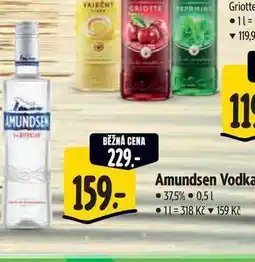 Albert Amundsen Vodka 37,5% 0,5 l nabídka
