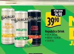Albert Republica Drink 250 ml nabídka