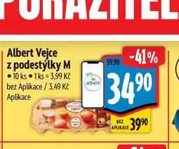Albert Albert Vejce z podestýlky M 10 ks nabídka