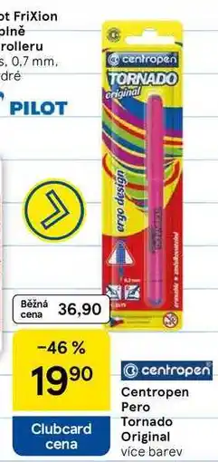 Tesco Centropen Pero Tornado Original, více barev nabídka