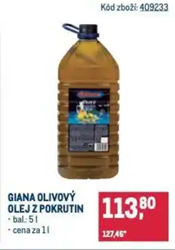 Makro Giana olivový olej z pokrutin nabídka