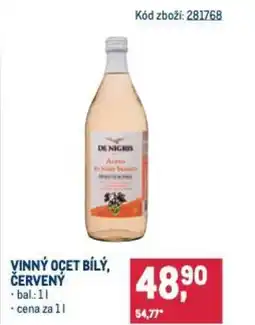 Makro Vinný ocet bílý, červený nabídka