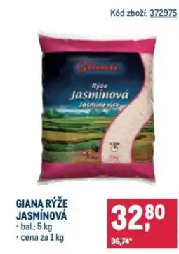Makro Giana rýže jasmínová nabídka