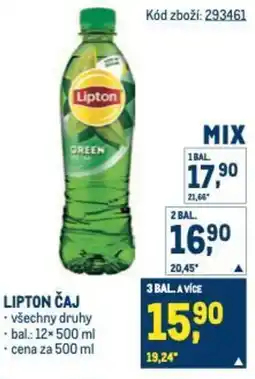 Makro Lipton čaj nabídka