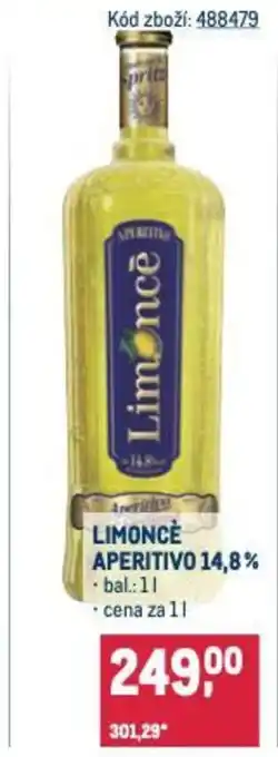Makro Limonce aperitivo 14,8% nabídka