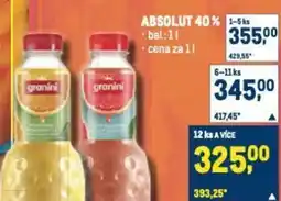 Makro Absolut 40% nabídka