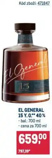 Makro El general 15 y.0.** 40% nabídka