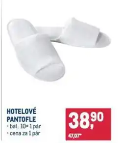 Makro Hotelové pantofle nabídka