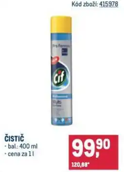Makro Cif Čistič nabídka