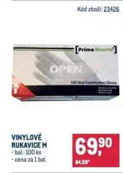 Makro Vinylové rukavice M nabídka