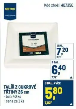Makro Talíř z cukrové třtiny nabídka