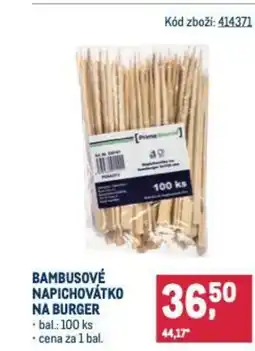 Makro Bambusové napichovátko na burger nabídka