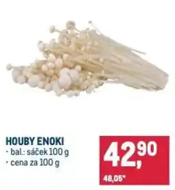 Makro Houby enoki nabídka